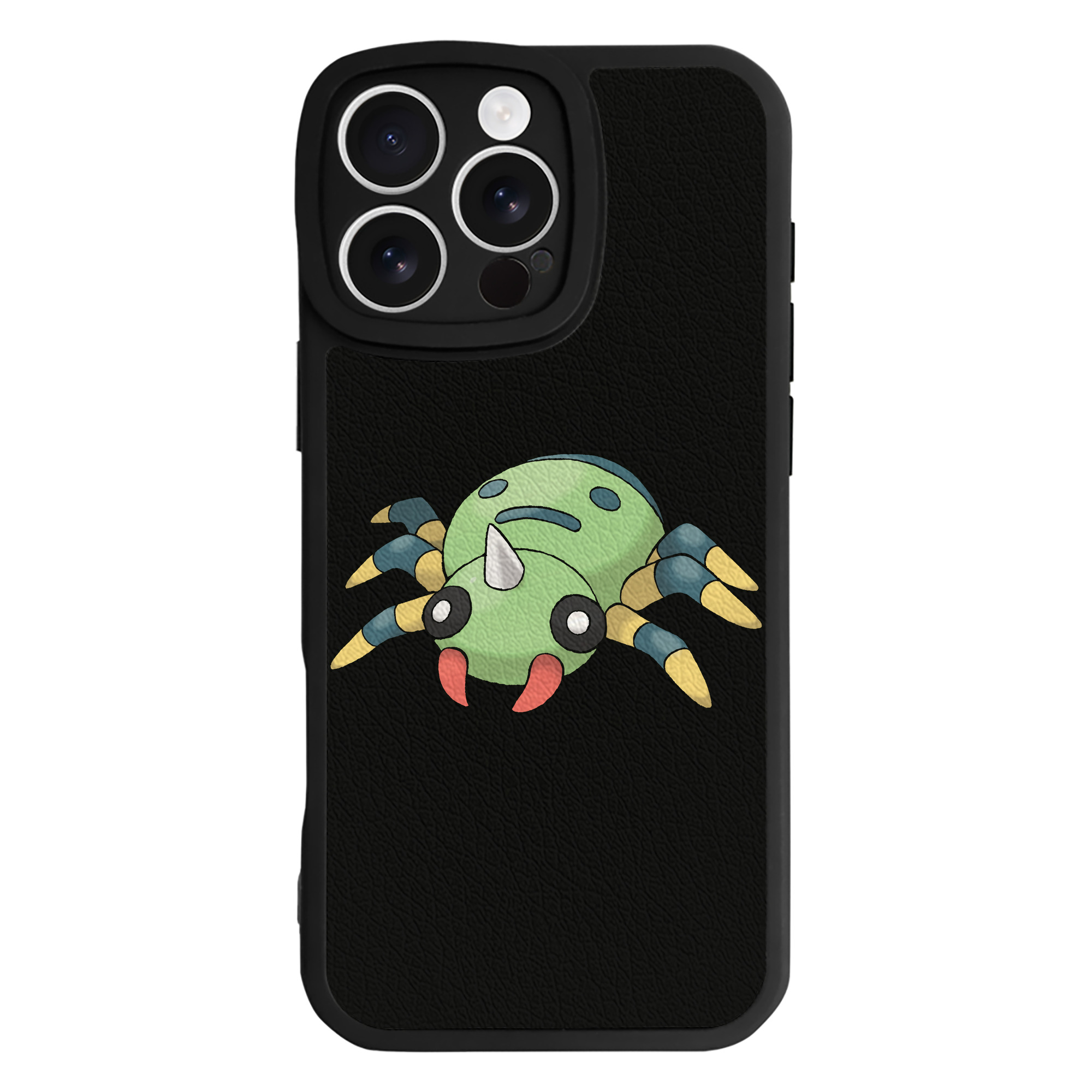 （画像用） ポケットモンスター Pokémon 【iPhone 16シリーズ対応】シリコンスマホケース（レザー調） 材質：シリコン